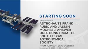 Space Station Crew Answers South Texas Astronomical Society Student Questions - Sept. 6, 2023